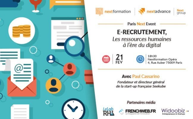 Evènement sur l'e-recrutement, les RH à l'heure du digital.
