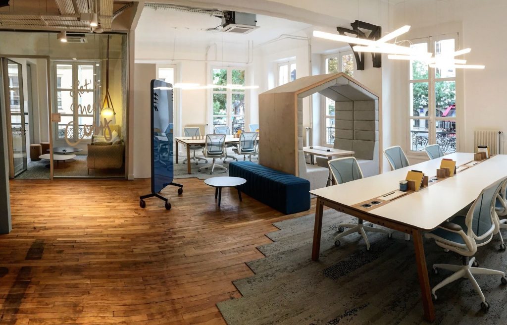 Le bureau du futur vu par Moore Design