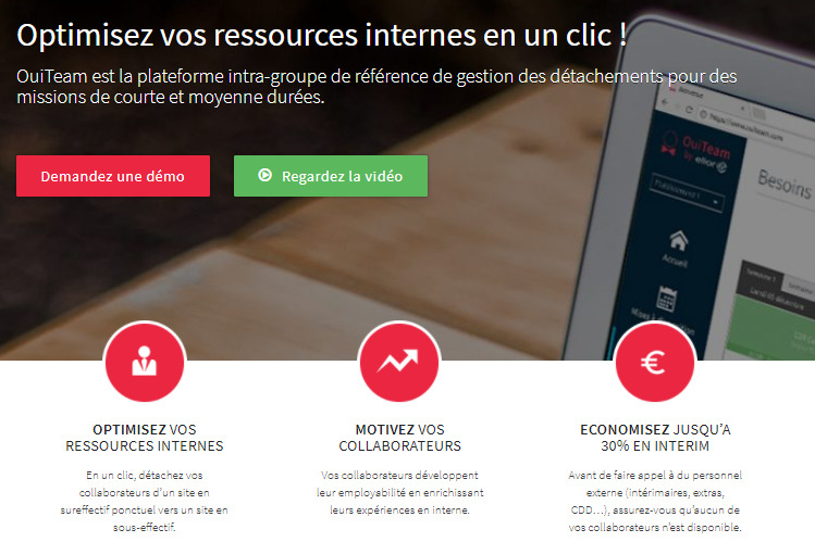 Ouiteam, startup RH pour le détachement