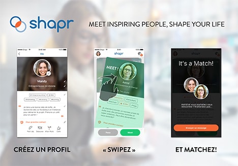 Shapr : l'application pour networker