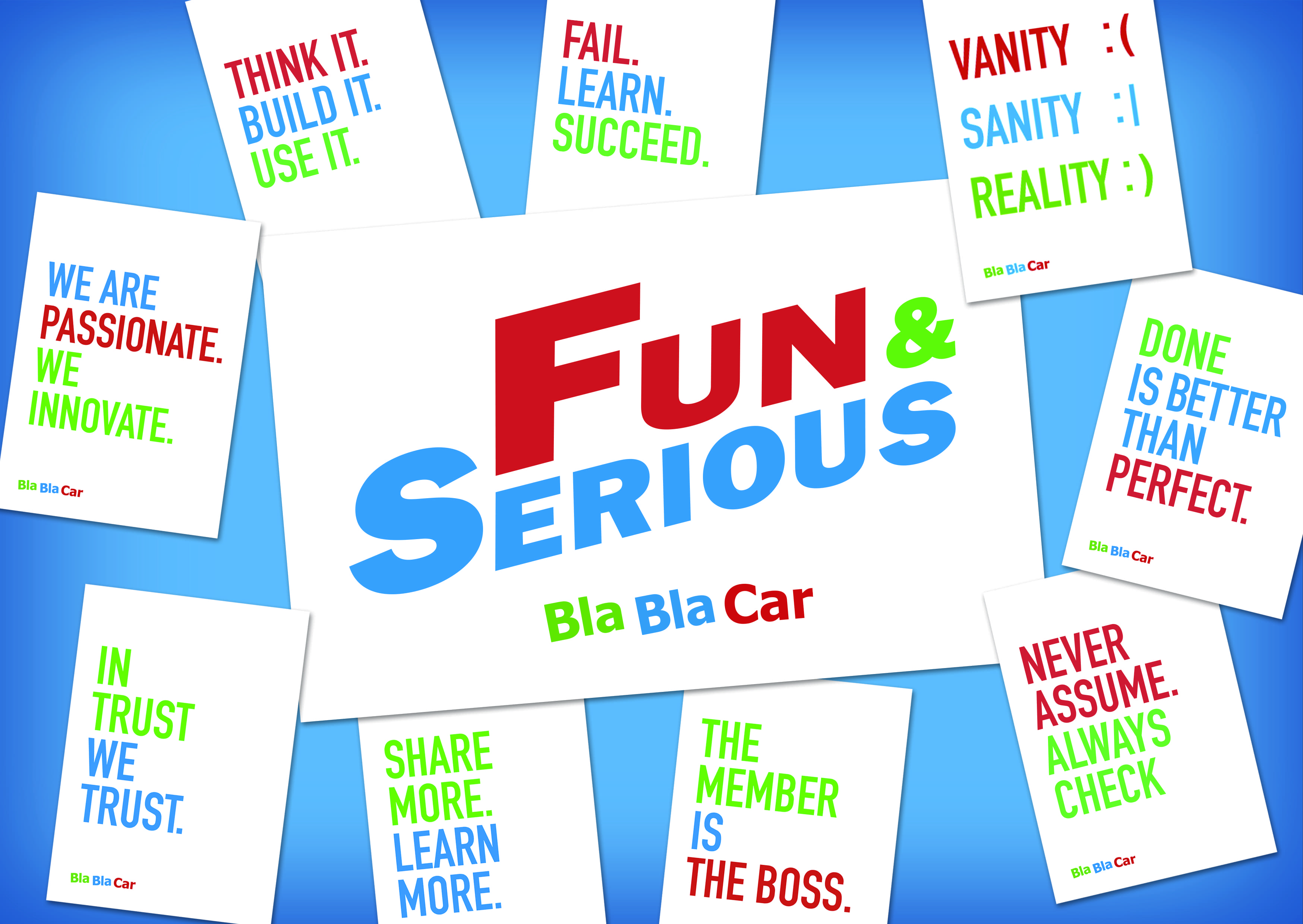 Les valeurs RH de Blablacar
